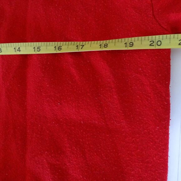 Jerzees Red Half Zip Pullover Sweatshirt Men Size XL 46 with Sandpiper Logo - Picture 6 of 10